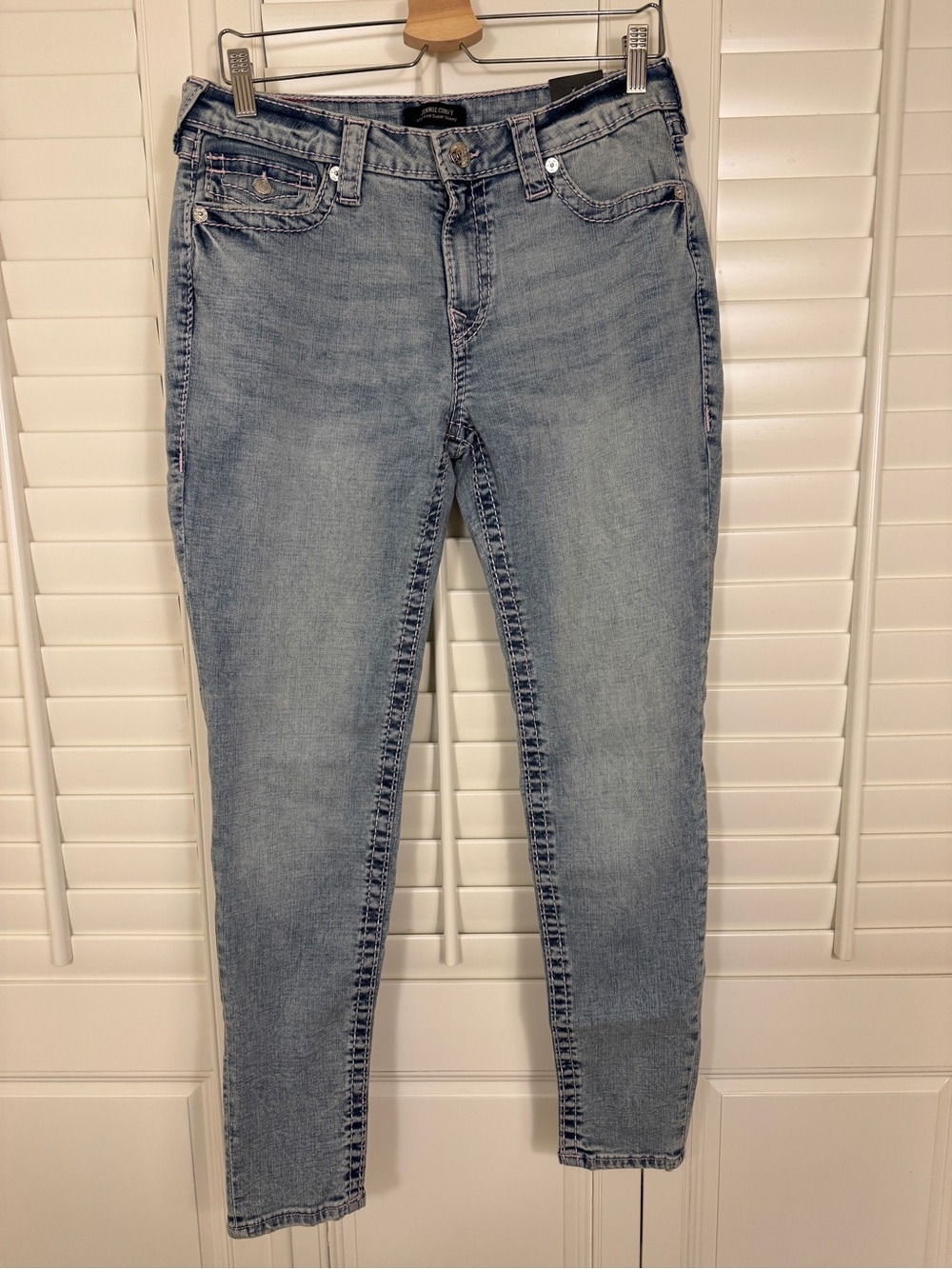True Religion Jennie Curvy Mid Rise Super Skinny Jeans W30 NWT